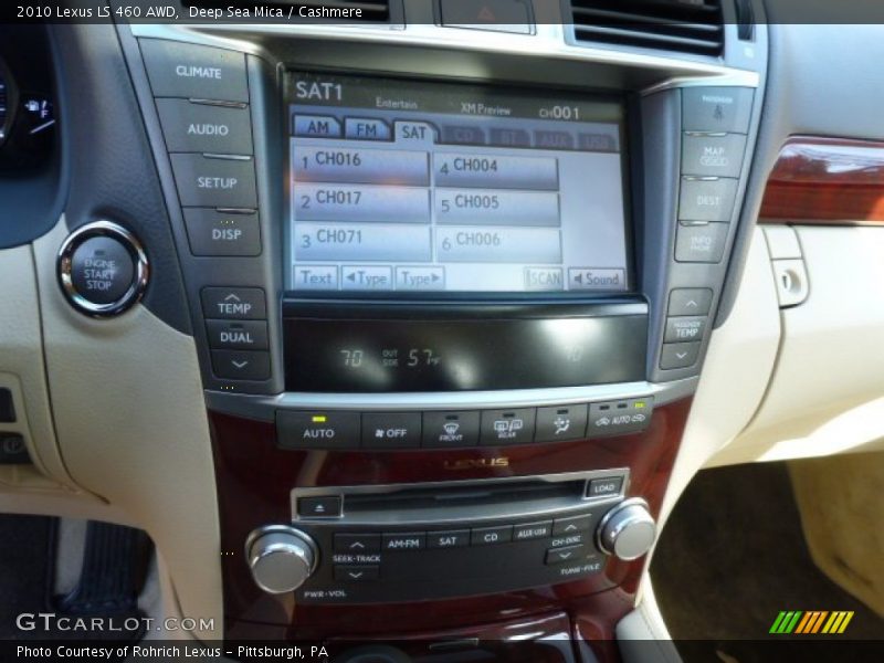 Deep Sea Mica / Cashmere 2010 Lexus LS 460 AWD