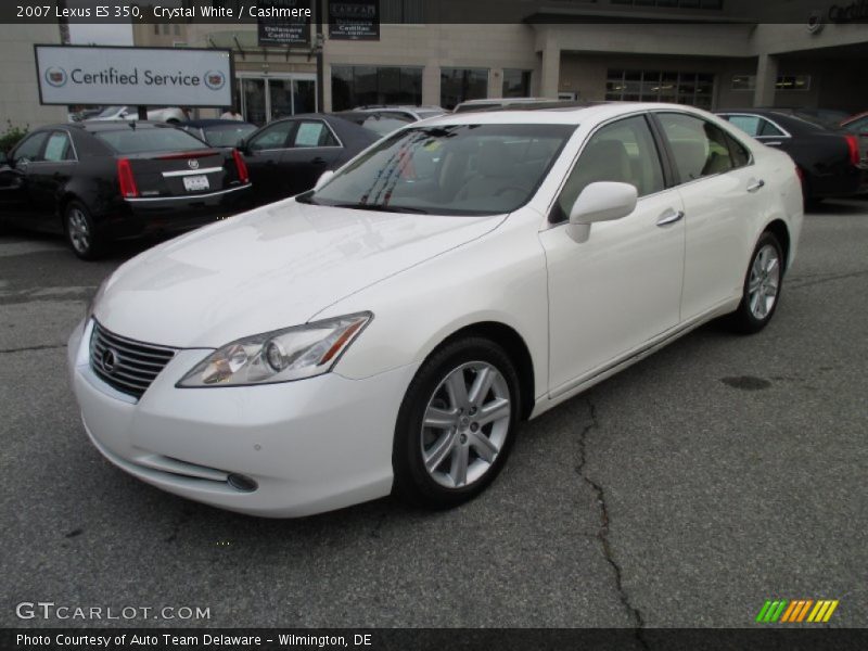 Crystal White / Cashmere 2007 Lexus ES 350