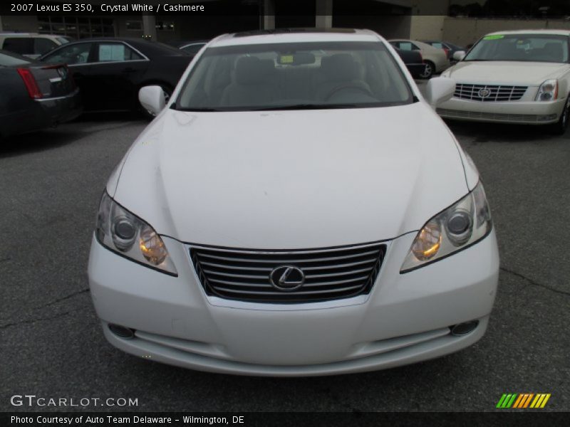 Crystal White / Cashmere 2007 Lexus ES 350