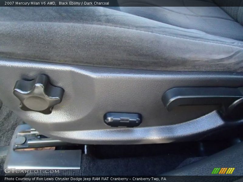 Black Ebony / Dark Charcoal 2007 Mercury Milan V6 AWD