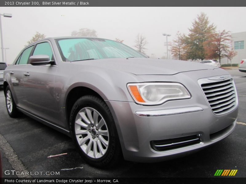 Billet Silver Metallic / Black 2013 Chrysler 300