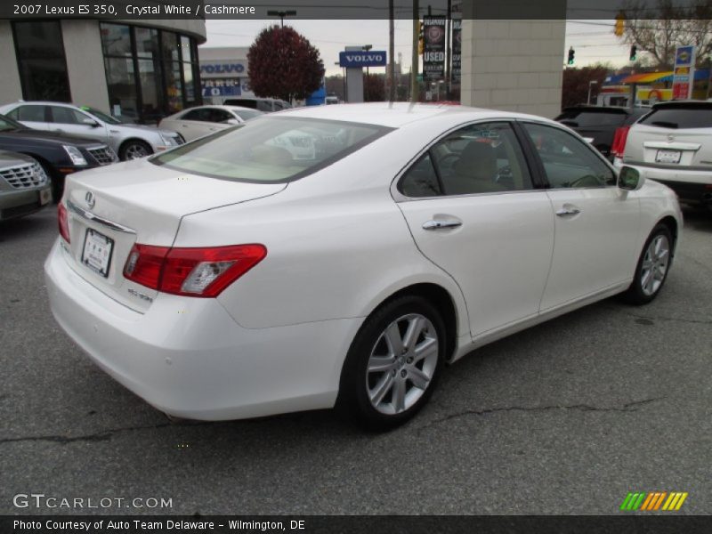 Crystal White / Cashmere 2007 Lexus ES 350