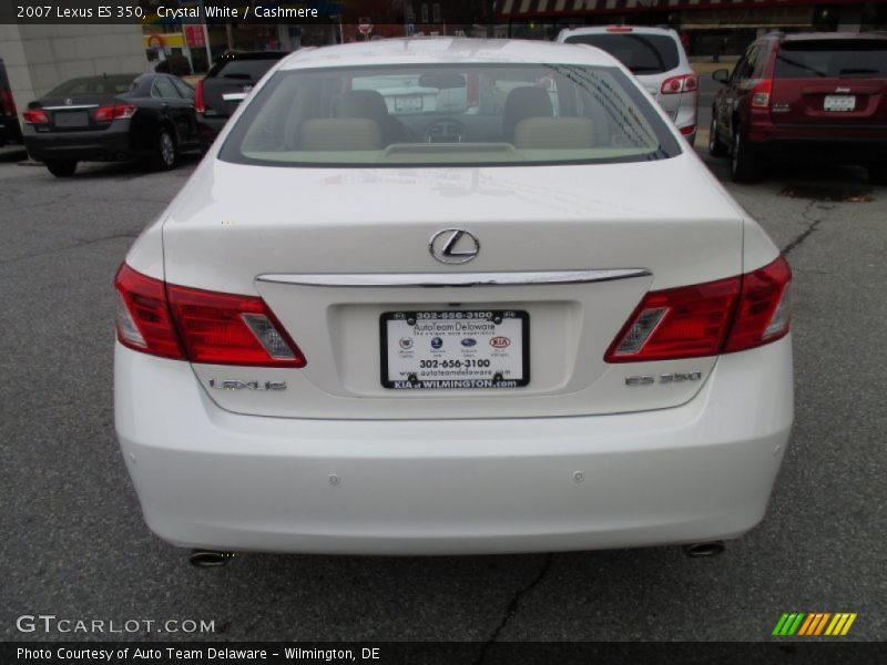 Crystal White / Cashmere 2007 Lexus ES 350