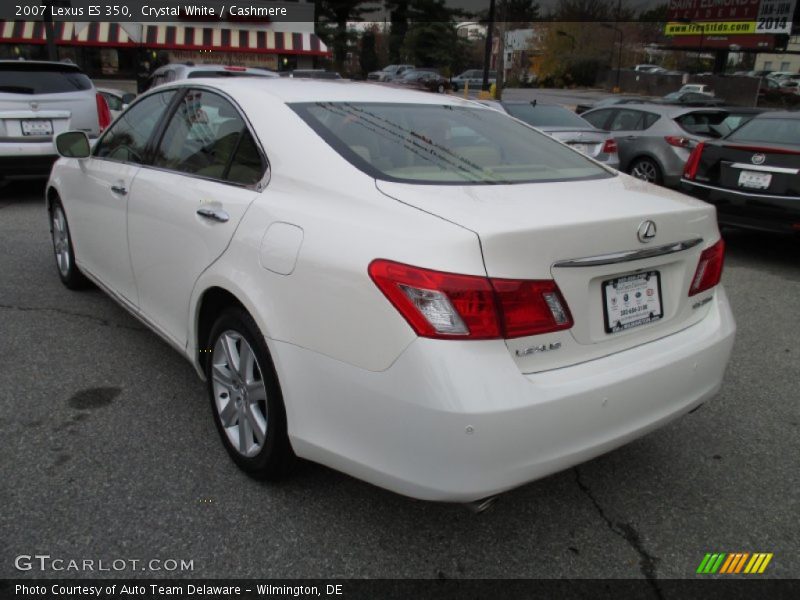 Crystal White / Cashmere 2007 Lexus ES 350