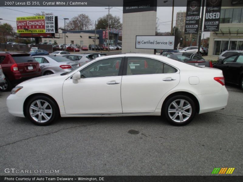 Crystal White / Cashmere 2007 Lexus ES 350