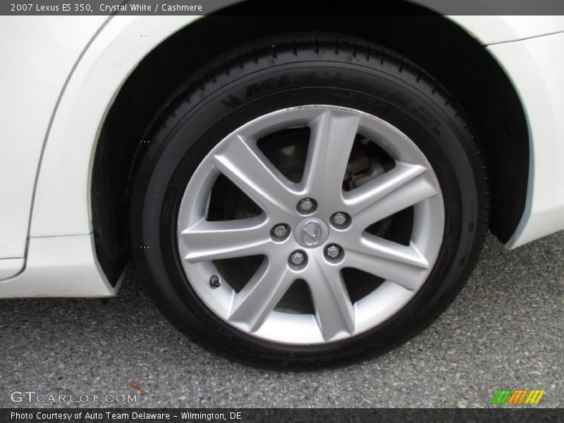 Crystal White / Cashmere 2007 Lexus ES 350