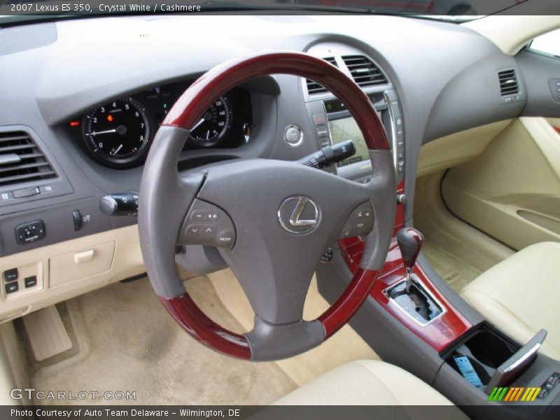 Crystal White / Cashmere 2007 Lexus ES 350