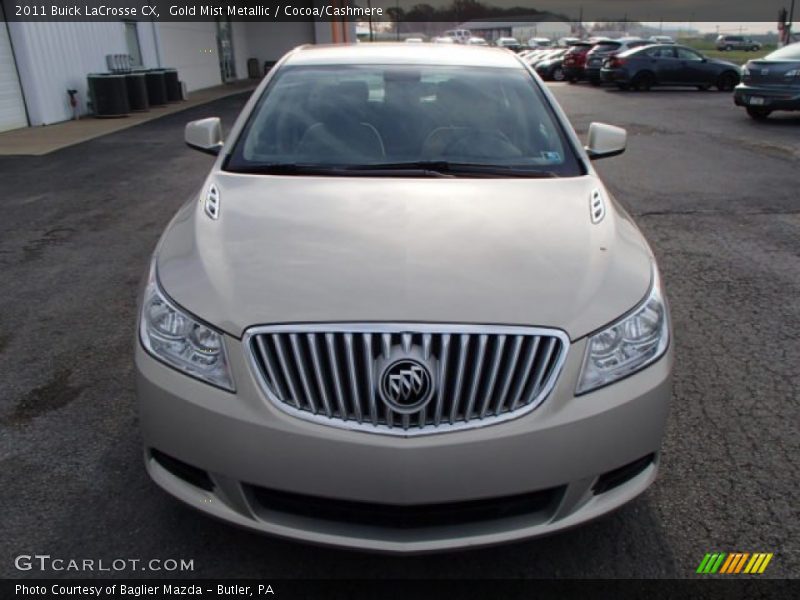 Gold Mist Metallic / Cocoa/Cashmere 2011 Buick LaCrosse CX