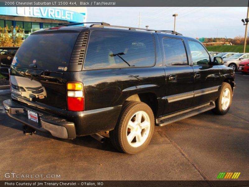 Black / Tan/Neutral 2006 Chevrolet Suburban LT 1500 4x4