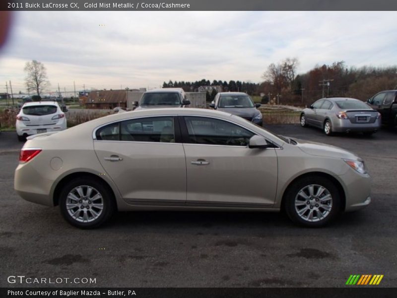 Gold Mist Metallic / Cocoa/Cashmere 2011 Buick LaCrosse CX