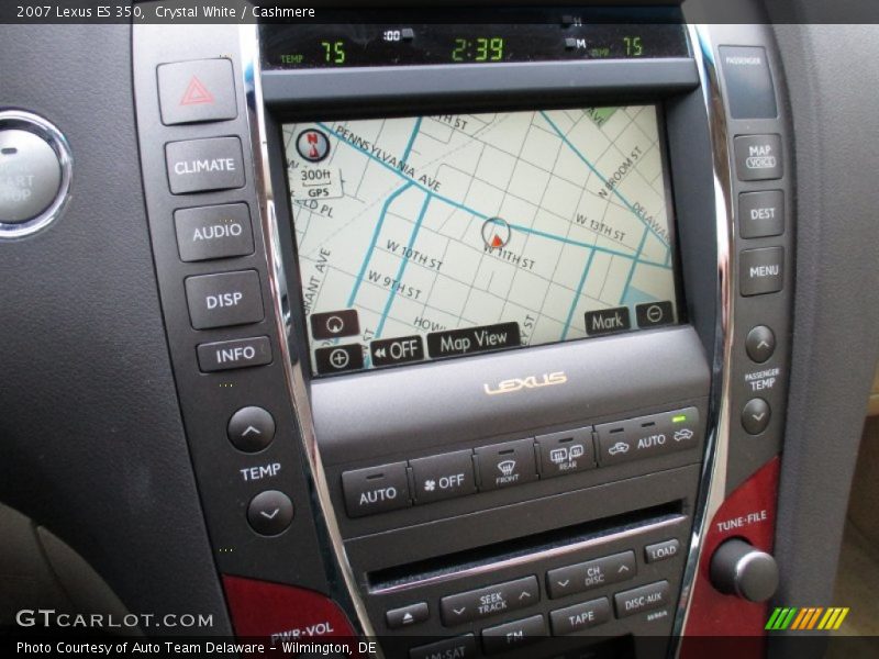 Crystal White / Cashmere 2007 Lexus ES 350