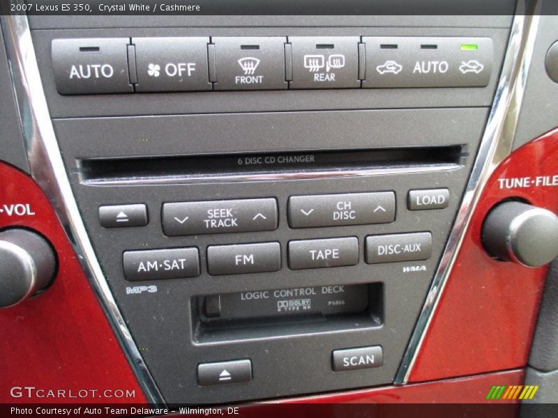 Crystal White / Cashmere 2007 Lexus ES 350