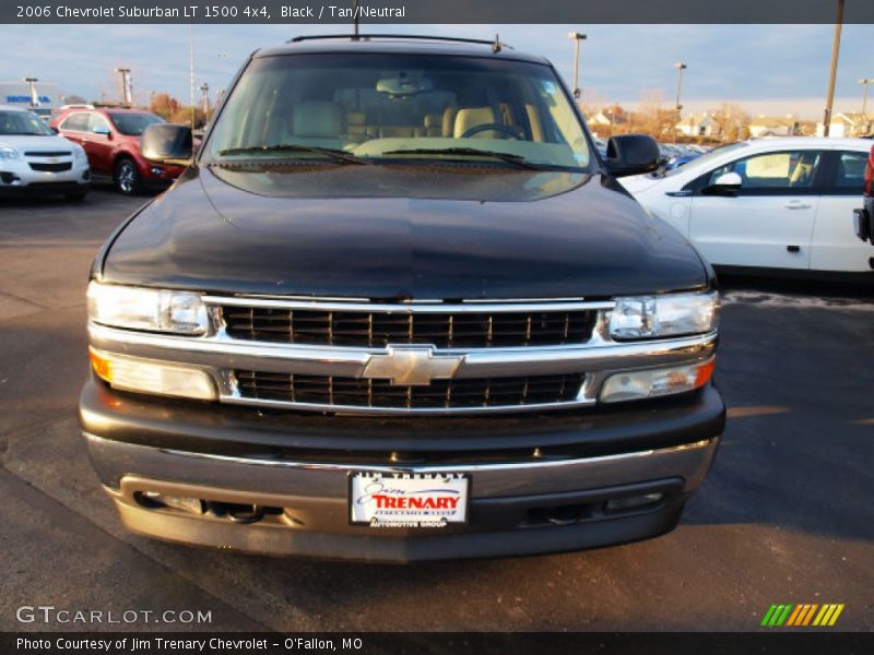 Black / Tan/Neutral 2006 Chevrolet Suburban LT 1500 4x4