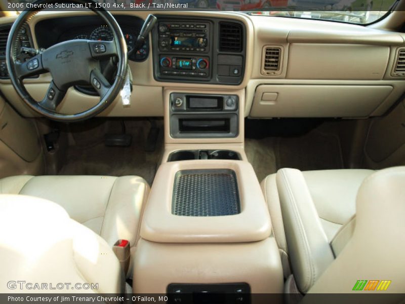 Black / Tan/Neutral 2006 Chevrolet Suburban LT 1500 4x4