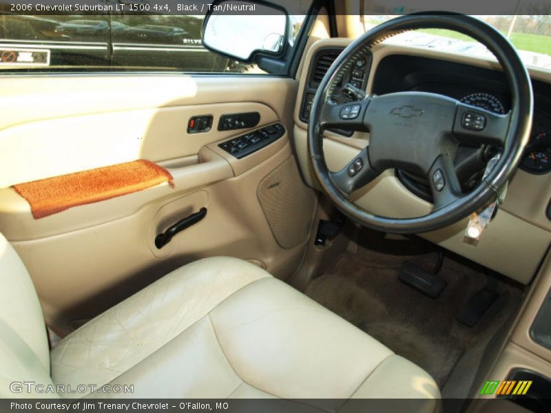 Black / Tan/Neutral 2006 Chevrolet Suburban LT 1500 4x4