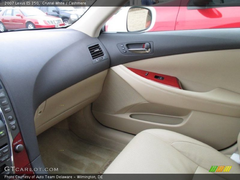 Crystal White / Cashmere 2007 Lexus ES 350