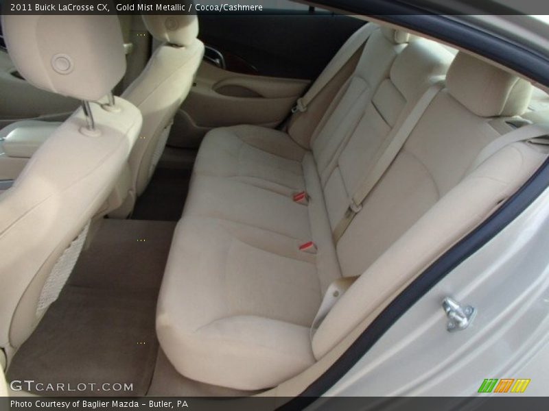 Gold Mist Metallic / Cocoa/Cashmere 2011 Buick LaCrosse CX