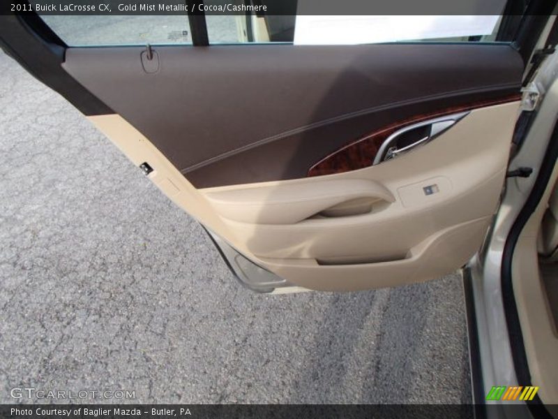 Gold Mist Metallic / Cocoa/Cashmere 2011 Buick LaCrosse CX