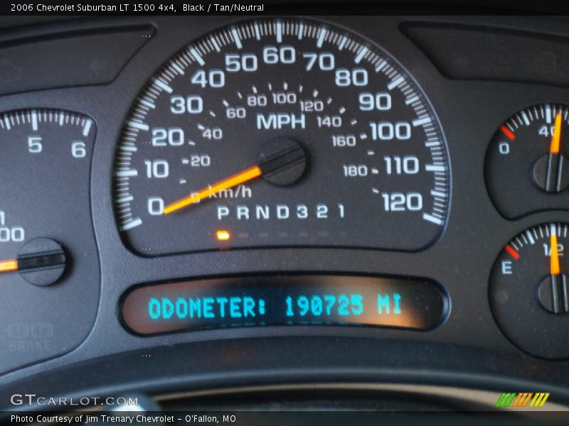 Black / Tan/Neutral 2006 Chevrolet Suburban LT 1500 4x4