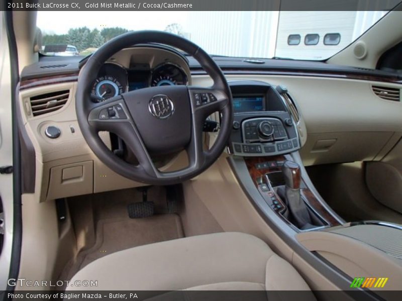 Gold Mist Metallic / Cocoa/Cashmere 2011 Buick LaCrosse CX