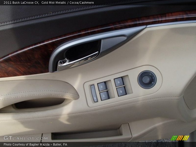 Gold Mist Metallic / Cocoa/Cashmere 2011 Buick LaCrosse CX