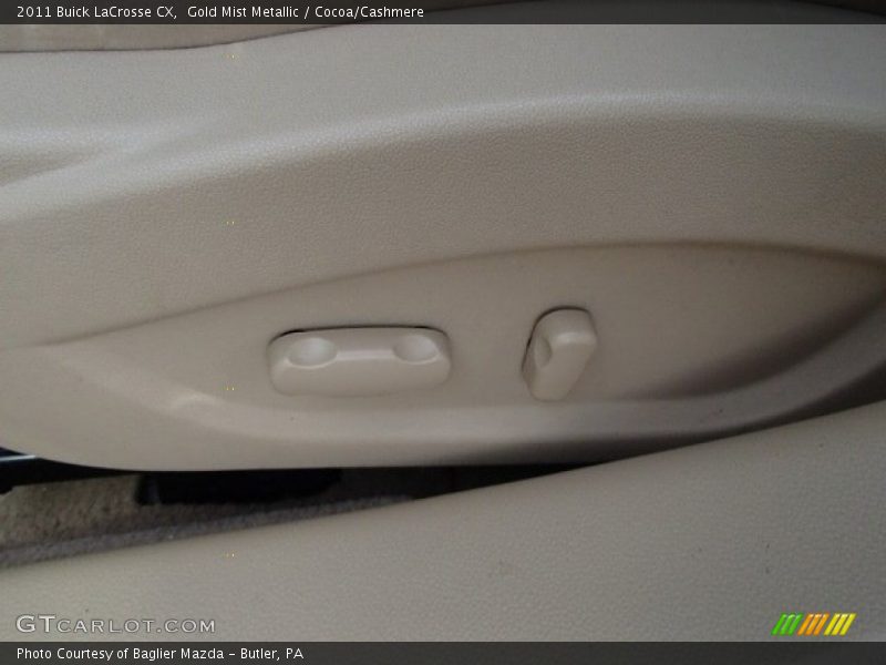 Gold Mist Metallic / Cocoa/Cashmere 2011 Buick LaCrosse CX