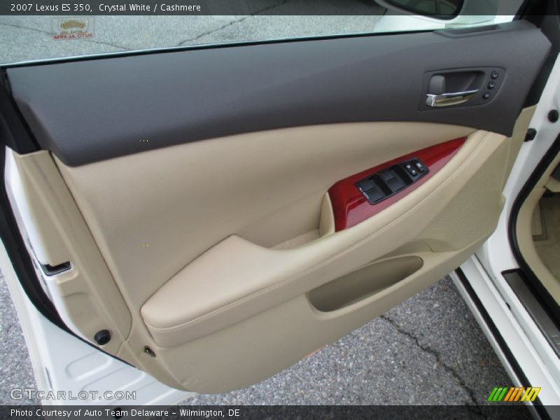 Crystal White / Cashmere 2007 Lexus ES 350