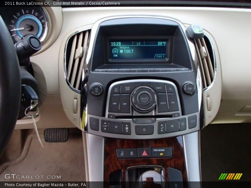 Gold Mist Metallic / Cocoa/Cashmere 2011 Buick LaCrosse CX