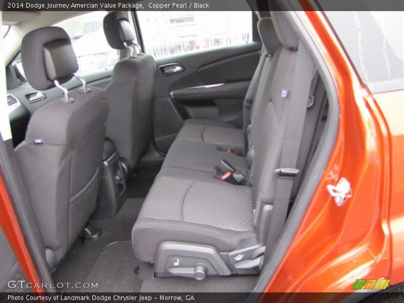 Copper Pearl / Black 2014 Dodge Journey Amercian Value Package