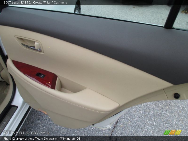 Crystal White / Cashmere 2007 Lexus ES 350