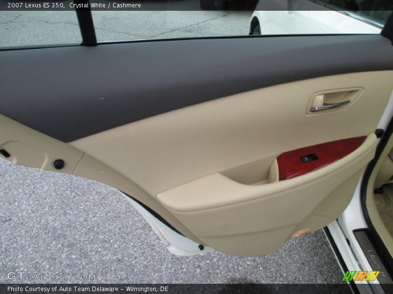 Crystal White / Cashmere 2007 Lexus ES 350