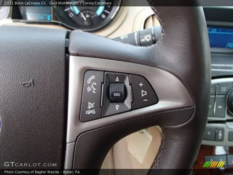Gold Mist Metallic / Cocoa/Cashmere 2011 Buick LaCrosse CX