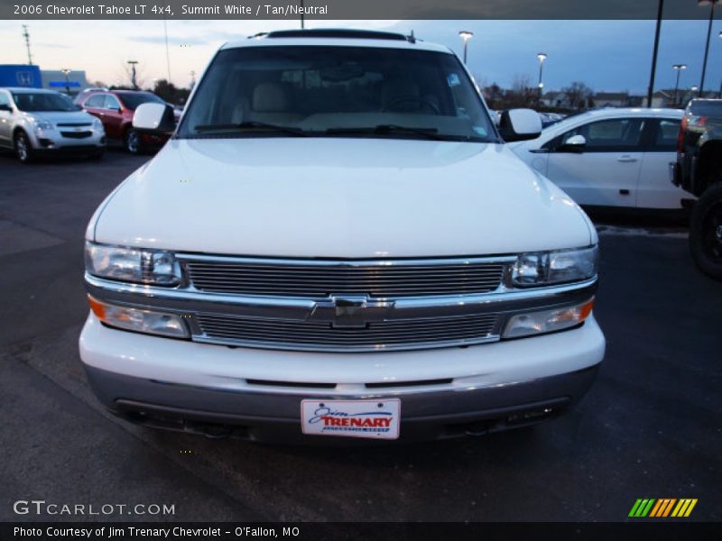 Summit White / Tan/Neutral 2006 Chevrolet Tahoe LT 4x4