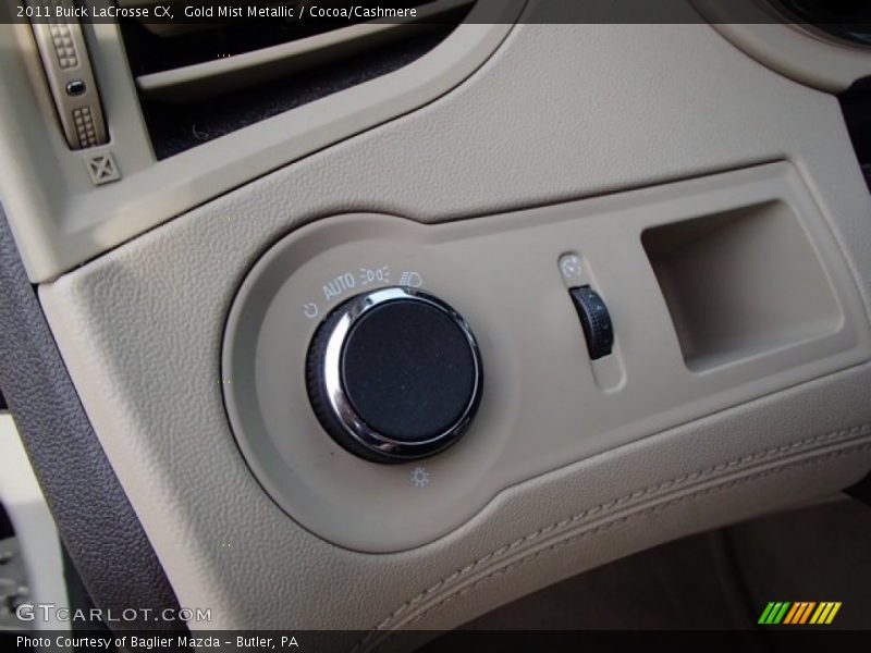 Gold Mist Metallic / Cocoa/Cashmere 2011 Buick LaCrosse CX