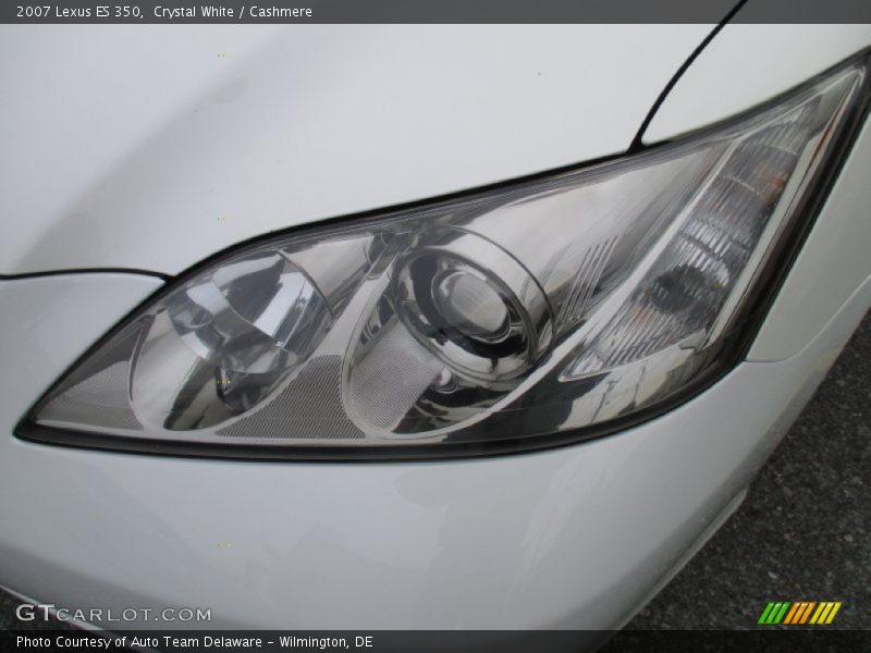 Crystal White / Cashmere 2007 Lexus ES 350