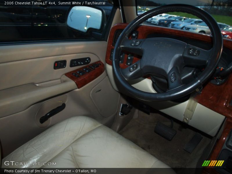 Summit White / Tan/Neutral 2006 Chevrolet Tahoe LT 4x4