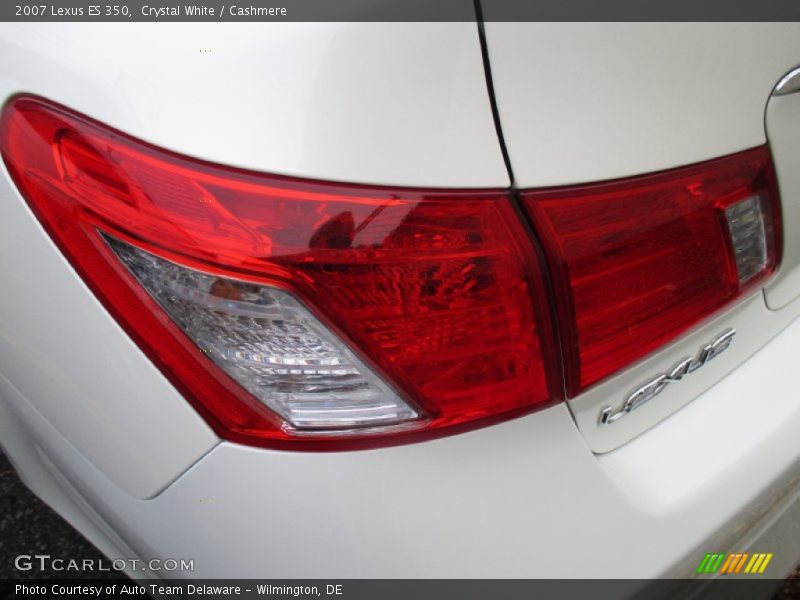 Crystal White / Cashmere 2007 Lexus ES 350