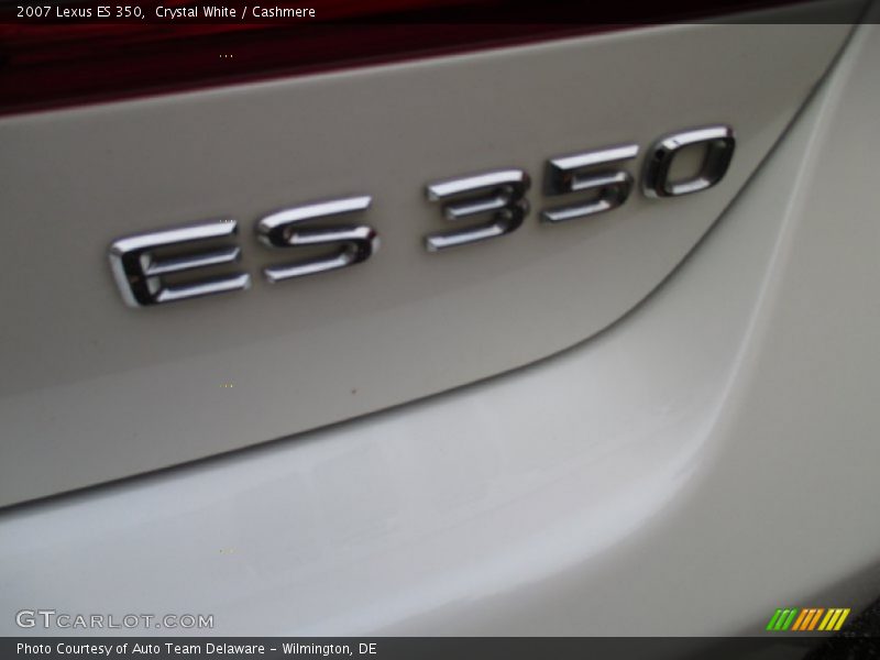Crystal White / Cashmere 2007 Lexus ES 350