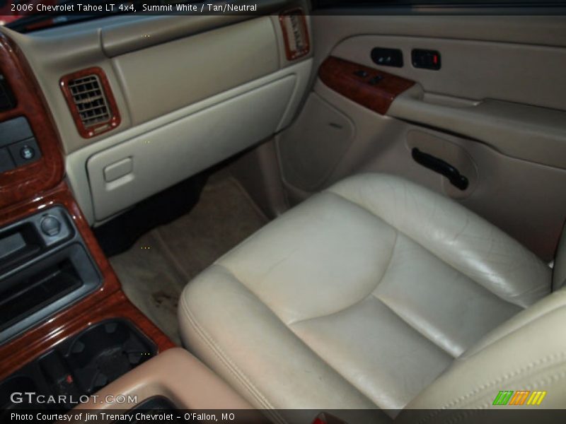 Summit White / Tan/Neutral 2006 Chevrolet Tahoe LT 4x4