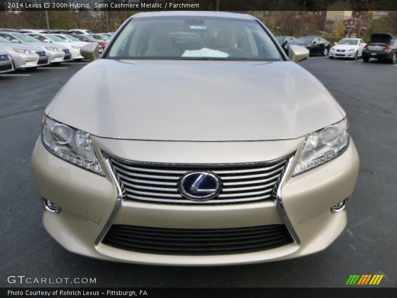 Satin Cashmere Metallic / Parchment 2014 Lexus ES 300h Hybrid