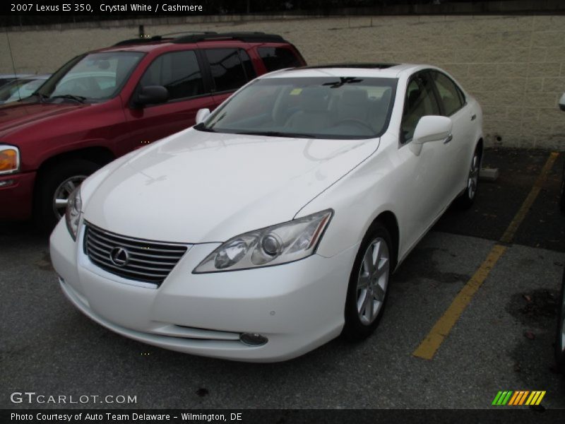Crystal White / Cashmere 2007 Lexus ES 350