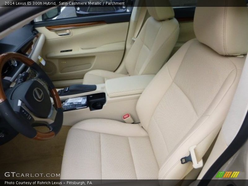 Satin Cashmere Metallic / Parchment 2014 Lexus ES 300h Hybrid