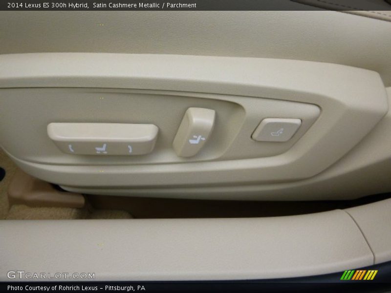 Satin Cashmere Metallic / Parchment 2014 Lexus ES 300h Hybrid