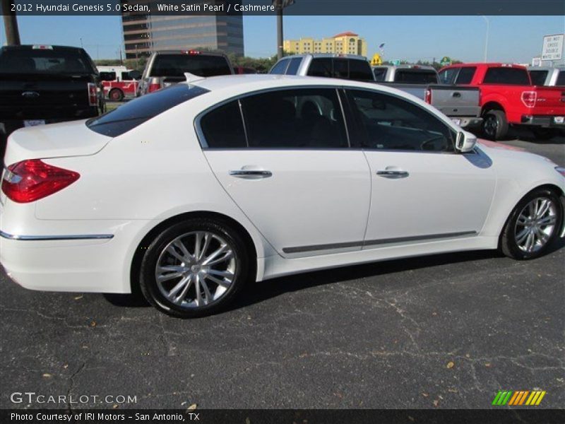 White Satin Pearl / Cashmere 2012 Hyundai Genesis 5.0 Sedan