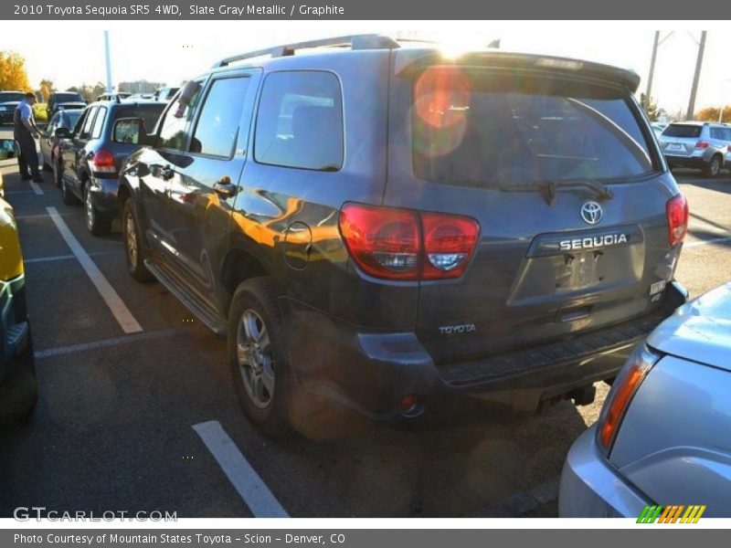 Slate Gray Metallic / Graphite 2010 Toyota Sequoia SR5 4WD