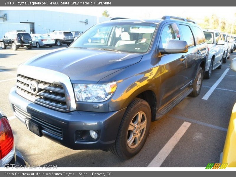 Slate Gray Metallic / Graphite 2010 Toyota Sequoia SR5 4WD
