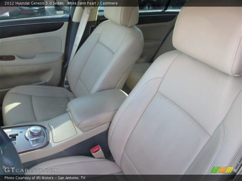 White Satin Pearl / Cashmere 2012 Hyundai Genesis 5.0 Sedan