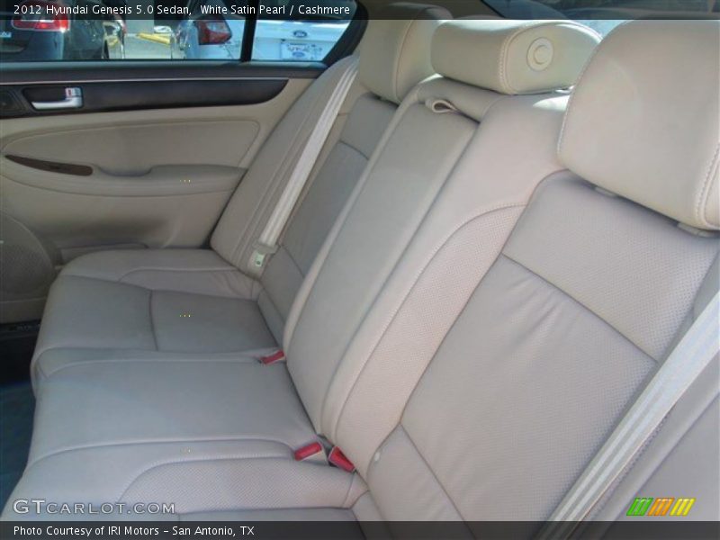 White Satin Pearl / Cashmere 2012 Hyundai Genesis 5.0 Sedan