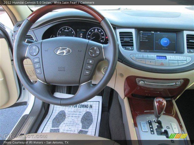 White Satin Pearl / Cashmere 2012 Hyundai Genesis 5.0 Sedan