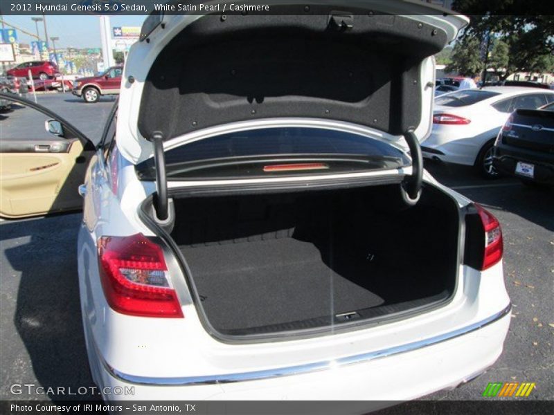 White Satin Pearl / Cashmere 2012 Hyundai Genesis 5.0 Sedan